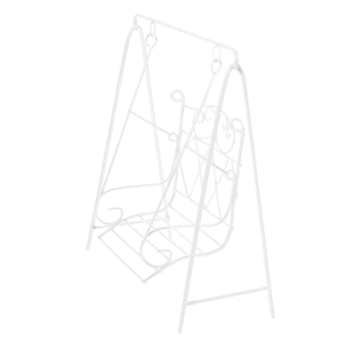 IMIKEYA 5pcs Decorative Mini House Swing Ornament Charming Miniature Swing