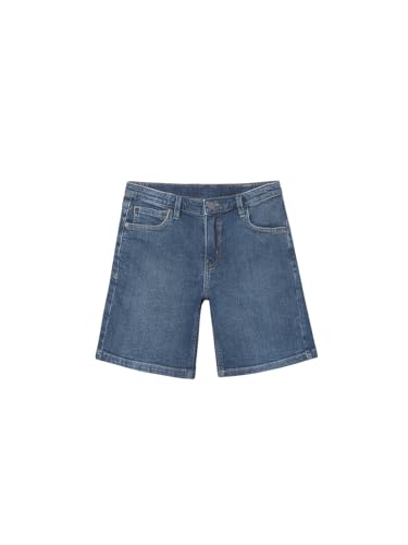 Bermuda jean garçon Mayoral ajustable en denim résistant Nukutavake