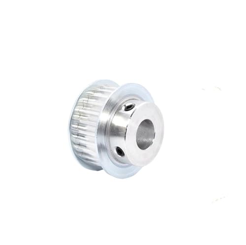 Poulie de synchronisation HTD5M anti-glissement avec moyeu claveté pour arbre de 17mm