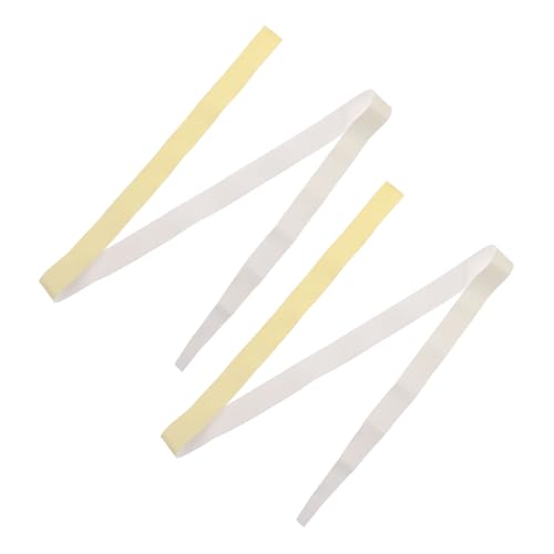 GANAZONO Grip Wrap for Badminton Racket 2 Pack Tennis Handle Tape Anti-Slip Sweat-Absorbent Comfortable Gradient Yellow