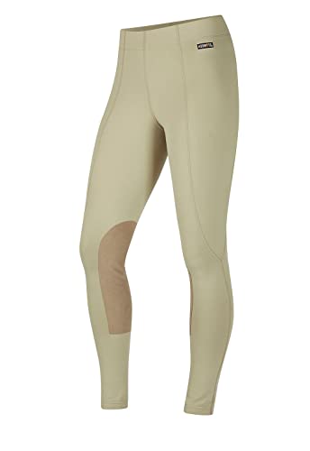 Kerrits Flow Rise Knee Patch Performance Tight Tan Size: XL