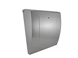 STEINBACHER© | cassetta per le lettere in acciaio inox Elio, dimensioni: 355 x 135 mm, altezza: 380 mm, incl. 3 chiavi