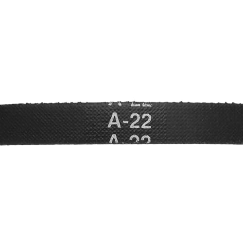 Image of uxcell 4pcs A22 or 4L240 Classic Wrapped Rubber V-Belt, 22 inch(560mm) Inside Circumference, A Profile V Belt