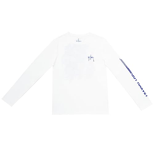 Guy Harvey Boy's Long Sleeve Performance Shirt with 30+ UPF Sun Protection2