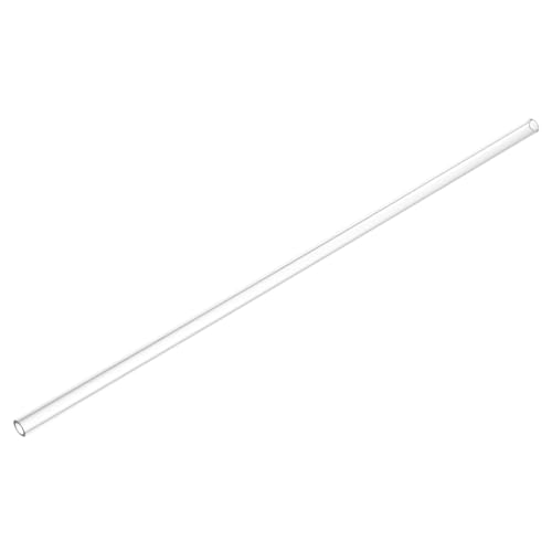 Image of uxcell Clear Rigid Tubing 5mm(3 /16 inch) ID x 8mm(5 /16 inch) OD x 1Ft Length Round Plastic Polycarbonate Tube