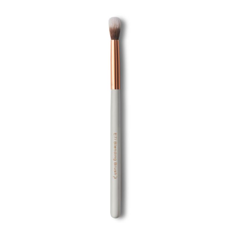 Cosmic Hub Professional Eye Shadow Blending Brush, Soft Synthetic Bristles, Grey and Rose Gold Handle, Tapered Design for Seamless Makeup Application-image-44