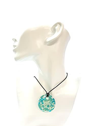 Venetiauru - Collana girocollo donna con perle in vetro originale di