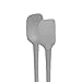 Tovolo Flex-Core All-Silicone Mini Spatula & Spoonula, Kitchen Utensil Set of 2, Heat-Resistant & BPA-Free Silicone Spatula & Spoonula, Safe for Cast Iron & Non-Stick Cookware, Dishwasher-Safe