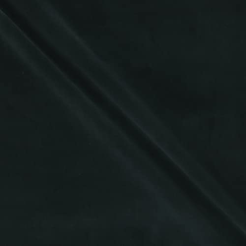 Mook Fabrics Velveteen Solid, Forest Cut by The Yard