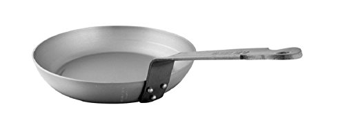 Mauviel M'Steel, carbon, nonstick fry pan, 14 Inch, Black Steel