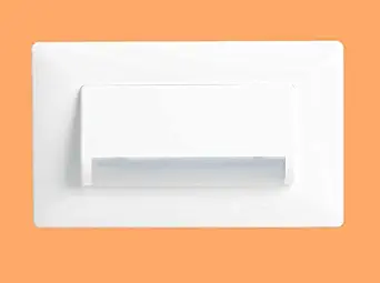 JAGRUT Krishna Modern Design Electrical Plastic 3 Modular Western LED Foot Light for Bedroom, Dining Room and Home Decoration, Enhance Decor (Pack of 20, Warm White)