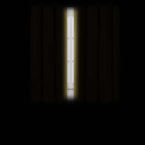Image of LEMOMO Yellow Blackout Curtains 40 x 63 Inch Length /Set of 2 Curtain Panels /Thermal Insulated Room Darkening Blackout Curtains for Bedroom