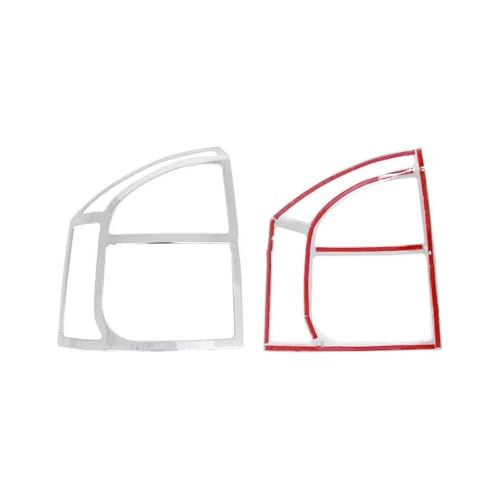 Cubierta luz trasera coche resistente a impactos marco ABS Jeep Compass 11-15 2