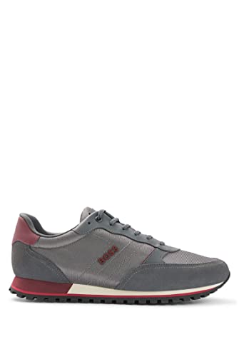 BOSS Parkour-l_Runn_nymx, Zapatillas Hombre, Gris Open 66, 39 EU