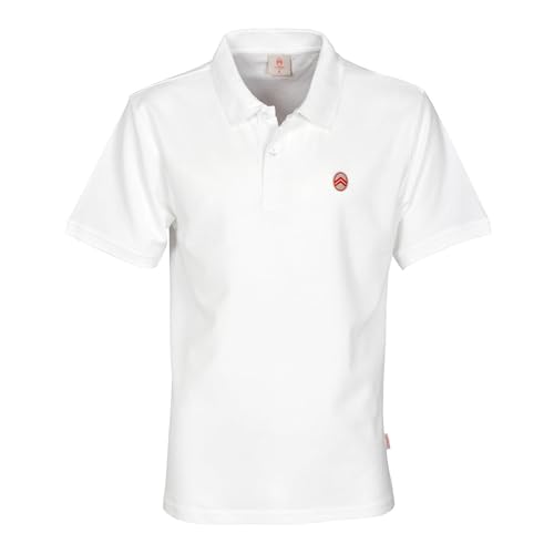 Citroën - Polo Manche Courtes - Unisexe - Logo Chevron - Idée Cadeau pour Fans de Voitures - Produit Officiel de la Marque - Casual et Stylé pour Toutes Les...