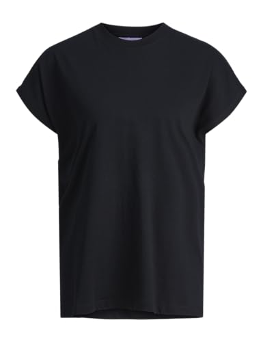 JJXX Jxastrid SL Boxy Every Tee Noos T-Shirt, Nero, S Donna