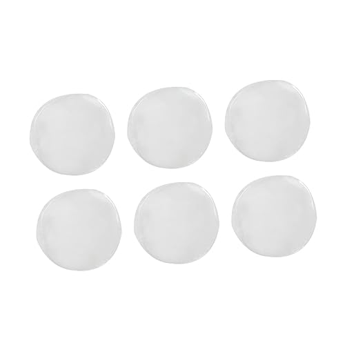 Holibanna 6Pcs Clear Silicone Drum Dampening Gels Tone Control Mute Pads for Drum Kit and Snare Drum Reusable Drum Damper for Enhanced Sound Quality