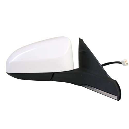 Rétroviseur Extérieur Gauche Pour Toyota Camry 2018-2024 - Motorisé, Noir, Compatible - Remplacement Direct