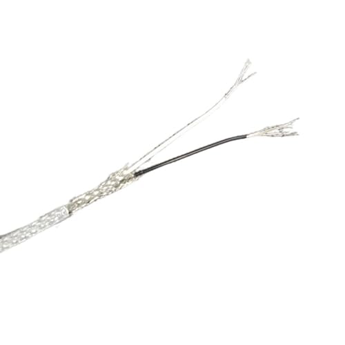 ELLANA Cable Flexible 26AWG*2C Shielded Cable, Insulation + Transparent PVC, Lighting Accessories, Led Power Cable, Pendant Lamp Electrical Wire Extension Connector(Size:10m)