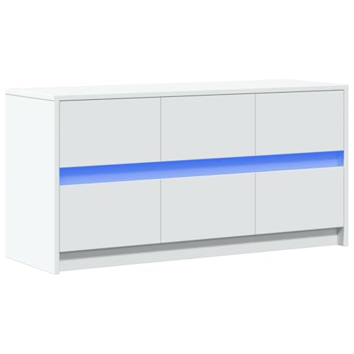 VidaXL Mueble de TV con LED Madera de ingeniería