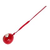 [LEDMOMO] 和風小型オーナメント 製達磨銅製水琴鈴ペンダント クリアな音色 幸運祈願キーリング 携帯電話バッグ飾り防風耐候性