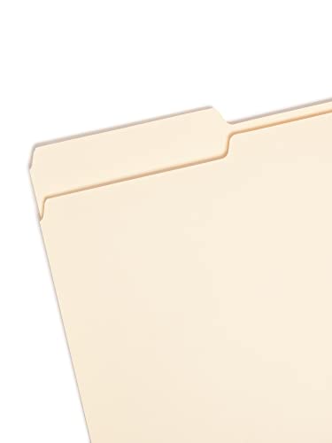 Smead File Folder, 1/3-Cut Tab, Left Position, Legal Size, Manila, 100 Per Box (15331) #TOP1