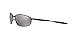 Oakley Men's OO4020 Whisker Sunglasses, Black Frame/Black Iridium Lens, 60 mm