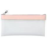 Large gamme d'utilisations : ce n'est pas seulement une trousse, mais aussi une trousse transparente. Des cosmétiques et du maquillage aux téléphones portables, de l'argent et des cartes de visite, cette solution de stockage polyvalente vous facilitera vos activités quotidiennes.