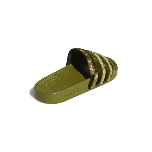 Image of adidas Womens Adilette Slide Casual Sandals Casual - Orange