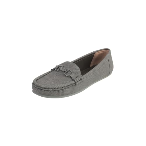 Image of Mochi Women Synthetic Leather Flat Slip-on Loafer /Formal Shoes