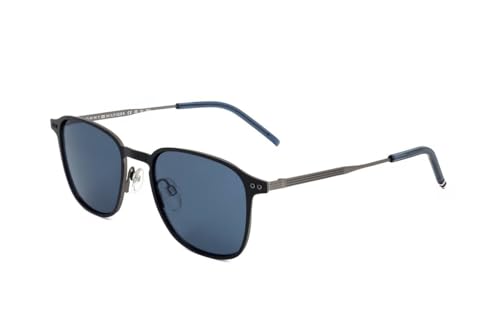 Tommy Hilfiger TH 1972/S Matte Black Dark Ruthenium/Dark Blue 52/20/145 men Sunglasses, Matte Black Dark Ruthenium/Dark Blue, 52/20/145