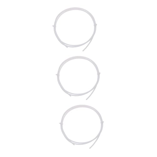 SOLUSTRE 3pcs Ptfe Tube for Printer Flexible Pipe Printer Hose Replacement for Filament Professional Printing Accessory 