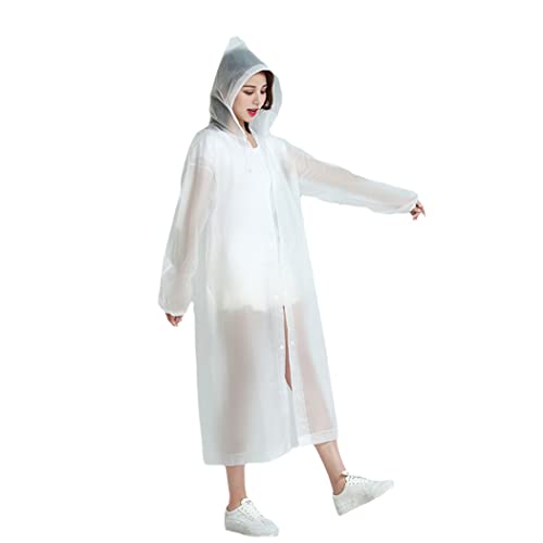 Manteau de pluie contre les fuites d'eau : veste imperméable épaisse avec capuche