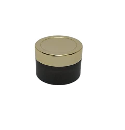 BH PLAST 15g Amber Acrylic SAN Jars – Pack of 20 | Refillable Cosmetic Containers for DIY Skincare, Lip Balms, Body Butters, Creams & Sample Packaging-image-45