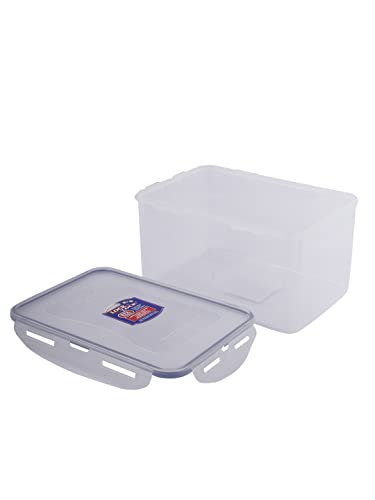 Image of LocknLock Airtight Fridge Containers With Lid 3100ml, Leak Proof, BPA Free Plastic Food Container For Kitchen Storage | Microwave Safe| Fresh Fruits,Vegetables Containers for Fridge Organizer