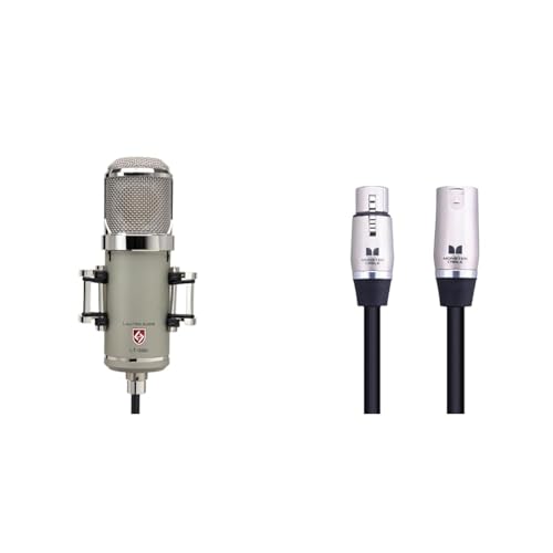 �y�Z�b�g�����z Lauten Audio (���[�e���I�[�f�B�I) 38mm��^�f���A���_�C�A�t���� TUBE�R���f���T�[�}�C�N LT-386 EDEN + MONSTER CABLE (�����X�^�[�P�[�u��) �}�C�N�R�[�h �}�C�N�P�[�u�� XLR�I�X - X