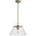 Nuvo Lighting 45923600807 One Light Pendant, Vintage Brass
