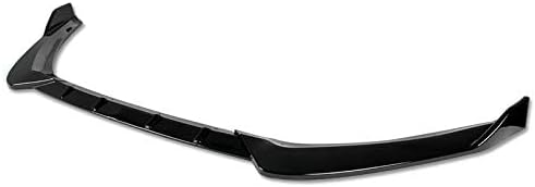 3PCS Front Bumper Lip Kit fit for compatible with 2017-2018 Ford Fusion/Mondeo, Sport-Style Splitter Trim Protection Spoiler, Air-Dam-Chin-Diffuser (Black)