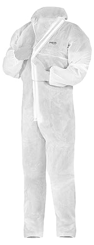 Miniatura 6 de Neo Tools - Mono Desechable, Mono De Pintor En Talla M Xl Xxxl - Cómodo Y Protector - Perfecto Para Trabajos De Pintura. Material: Tela No Tejida De Polipropileno Polipropileno No Tejido , Blanco, Xl