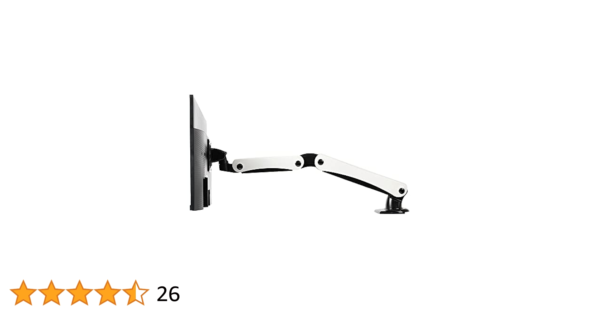ACELUXE B1 Aluminum Single Monitor Arm Stand with Clamp Base