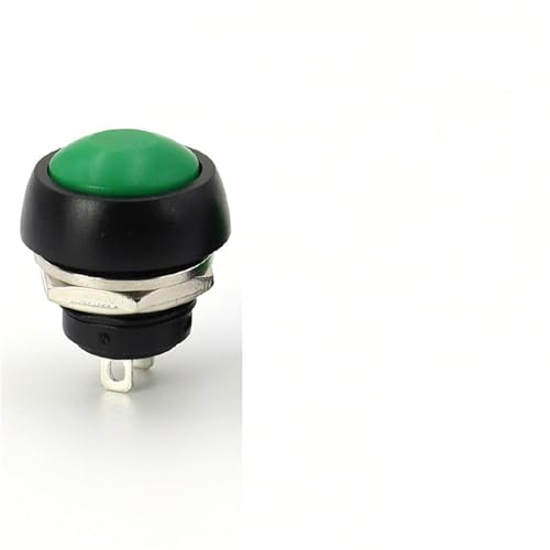Bouton-poussoir PBS33B interrupteur momentané vert 12mm lot de 5 pièces