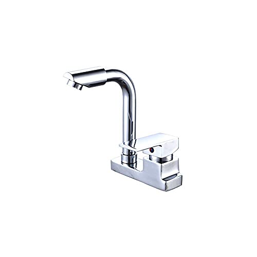 Robinet à Bec Unique anti-fuite en laiton mitigeur pivotant pour rénovation de maison