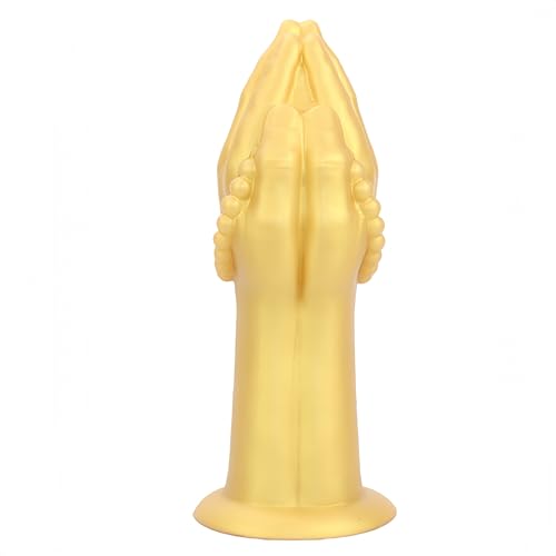 BISHUNCHI Realistic Huge Thick Hand Dildos - 7.08 Inch Two in One Double Hand Anal Plug - Silicone Thick Fist Dildo with Strong Suction Cup - Double Hand Anal Dildo Sex Toy for Men Women Couple Gay