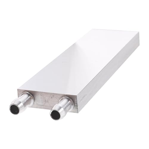 Enfriador líquido para procesadores con salida lateral y disipador de aluminio para PC