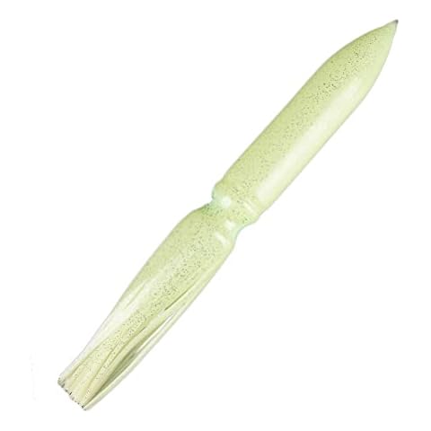 East Rain Luminous Squid Plastic Soft Lure for Saltwater Fishing Lingcod Rockfish (11.8in/30cm 54g/1.9oz. 3 colors options) Cover