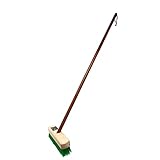 日本クリンテック(Nihon Clean tech) PROデッキブラシ30 幅 30cm 全長127cm 業務用 現場 厨房 廊下 玄関 学校 丈夫 長持ち 耐久性が高い