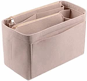 WWYY WENYU Organisateur de Sac à Main en Feutre pour Femmes, 2 en 1 Amovible Sac de Rangement Intérieur, Bag in Bag Insert Shaper, Trousse de Maquillage Sac Fourre-Tout Organisateur (XL) Cover