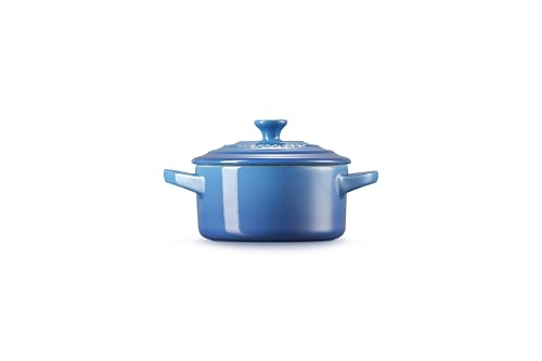 Image of Le Creuset Stoneware Mini Round Cocotte, 8 oz., Marseille
