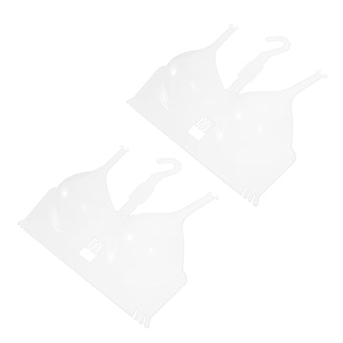 SOLUSTRE 2Pcs Women Underwear Display Mannequin with Hanger Compact Mannequin for Clothes Store Lightweight and Female Torso Form