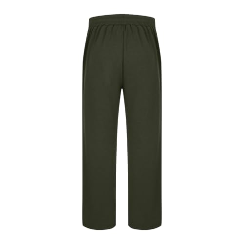 Color Block Sweatpants for Men Stretch Waist Straight Leg Lightweight Drawstring Pants Casual Loose Comfy Trousers4